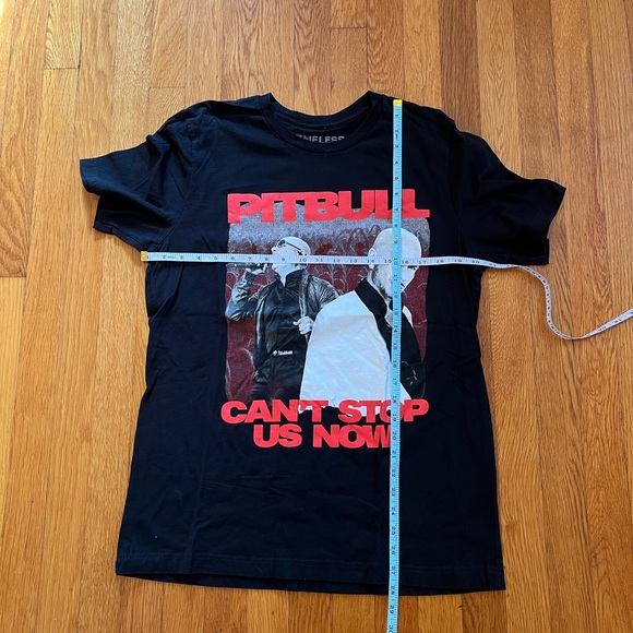Pit Bull Can’t Stop Us Now Summer Tour 2022 Short Sleeve Black T shirt Large - Picture 4 of 4